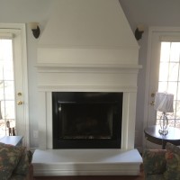 White Fireplace